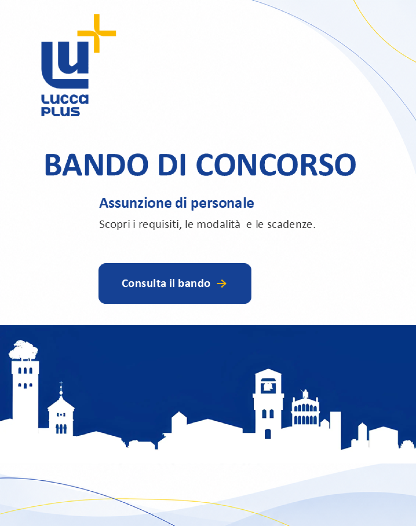 Bando di concorso per titoli ed esami per l’assunzione di n. 1 unità di personale a tempo pieno e indeterminato